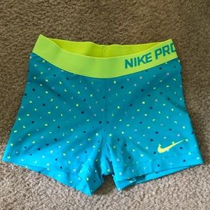 Nike spandex shorts